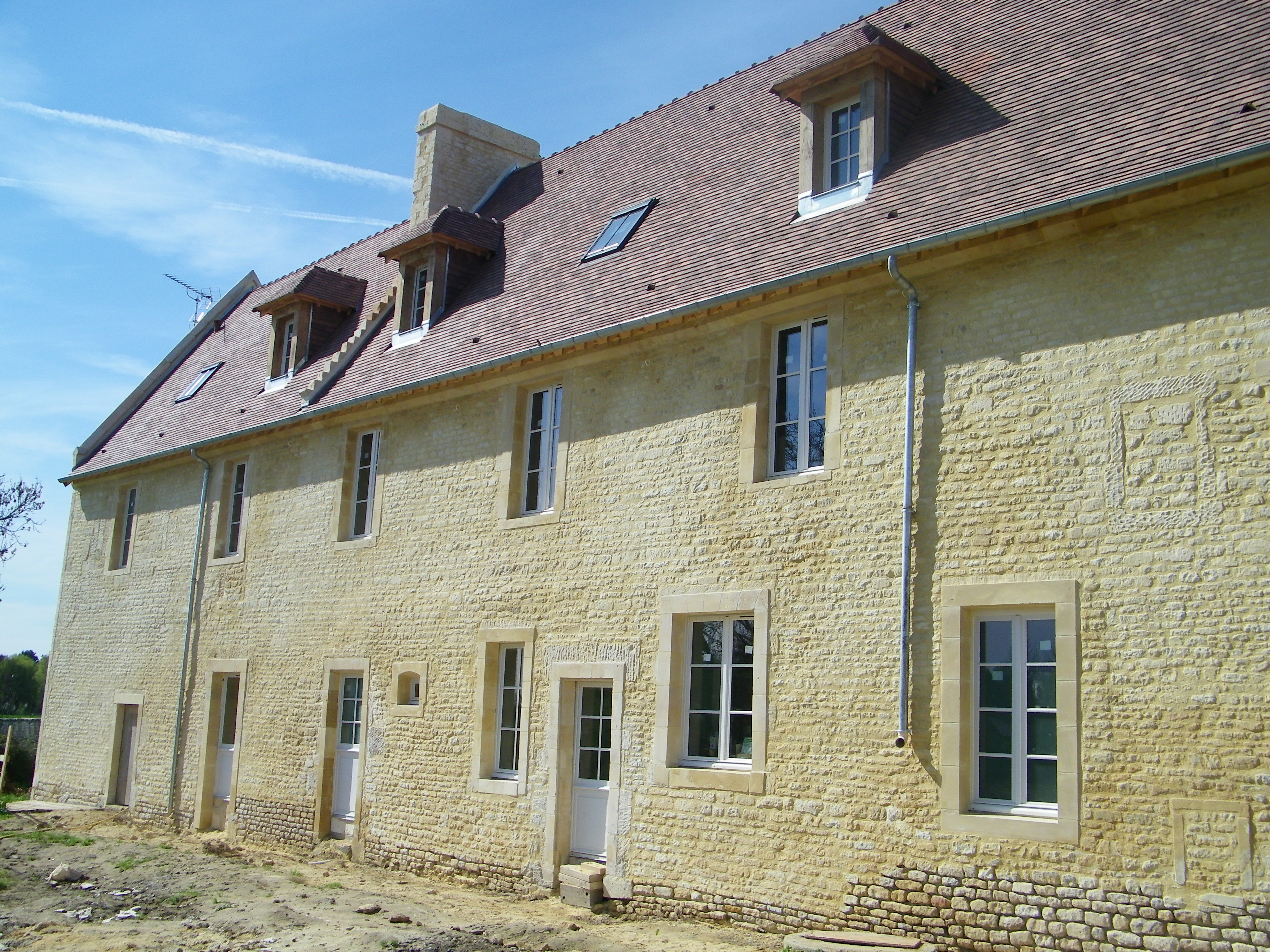Réhabillitation de maison ancienne dans la Haute-Marne