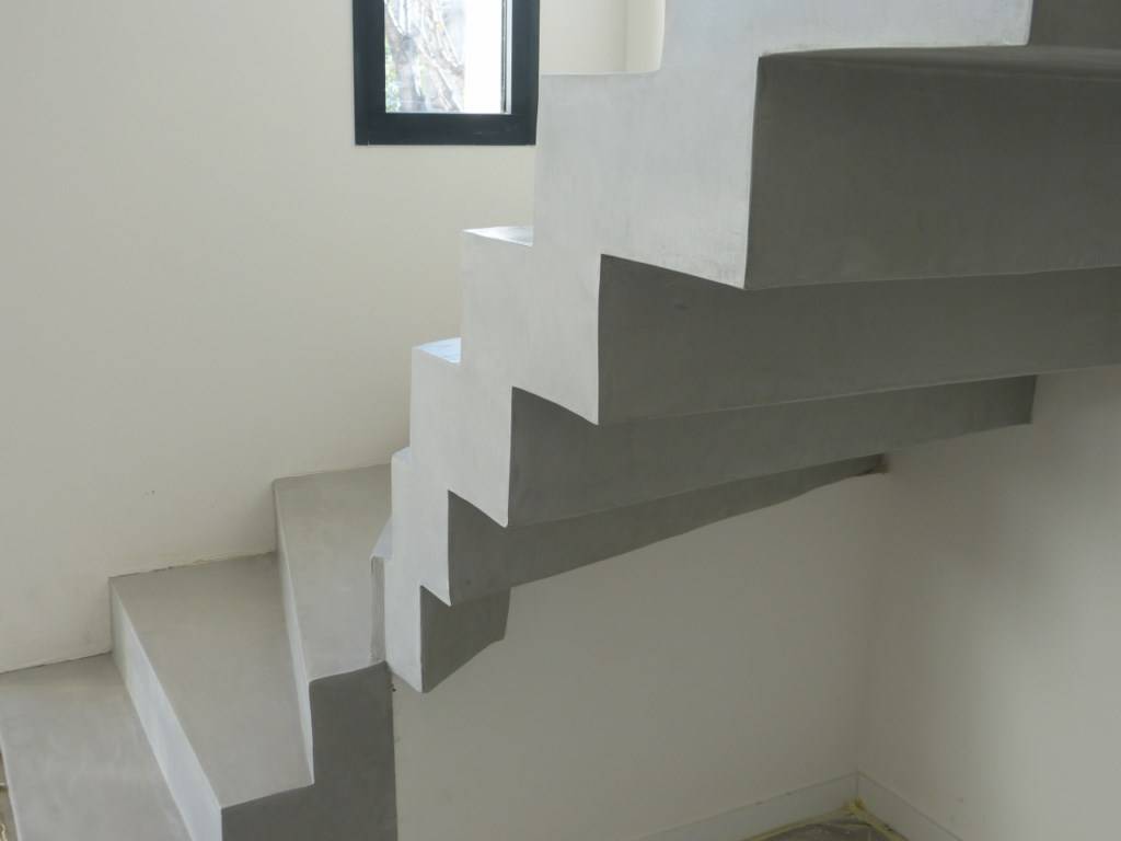Création d'escalier en béton dans la Haute-Marne