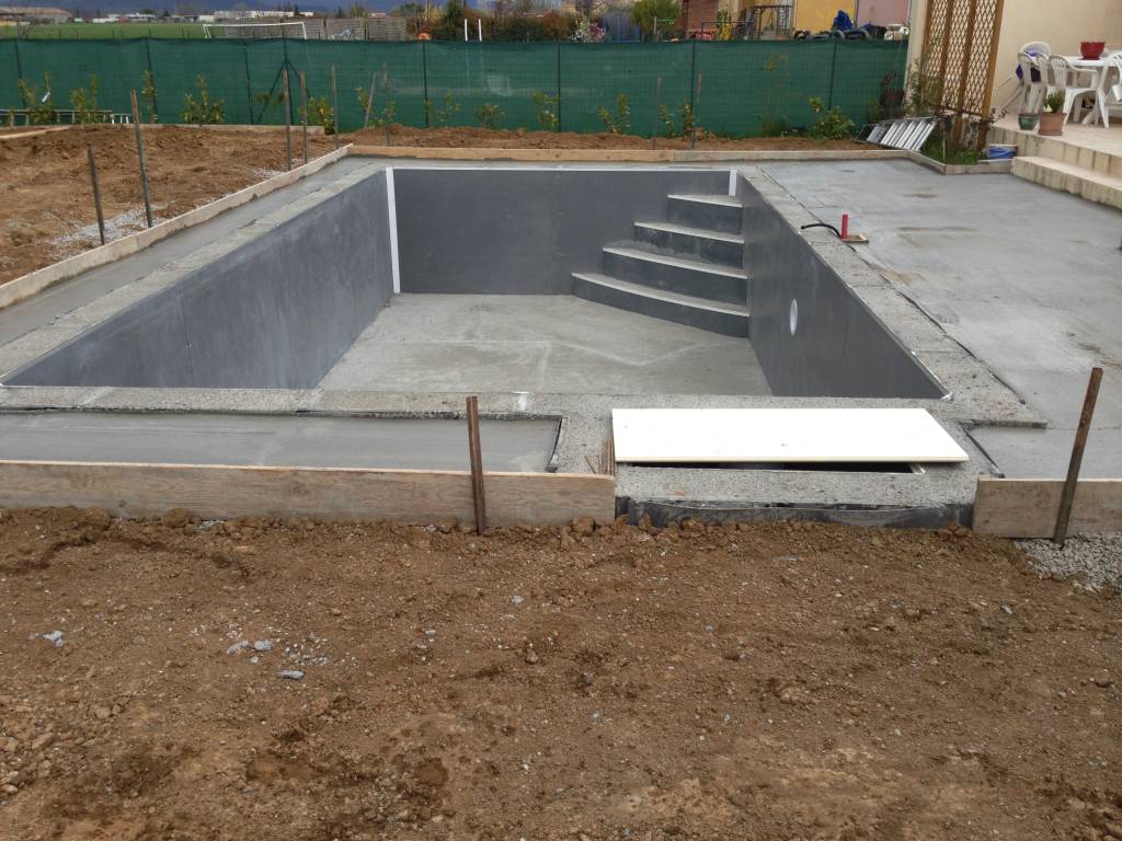 Création piscine béton Chaumont